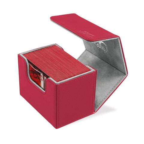 Boite Pour Cartes - Ultimate Guard - Sidewinder 80  Xenoskin Rouge